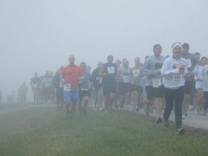 Runners In the Mist