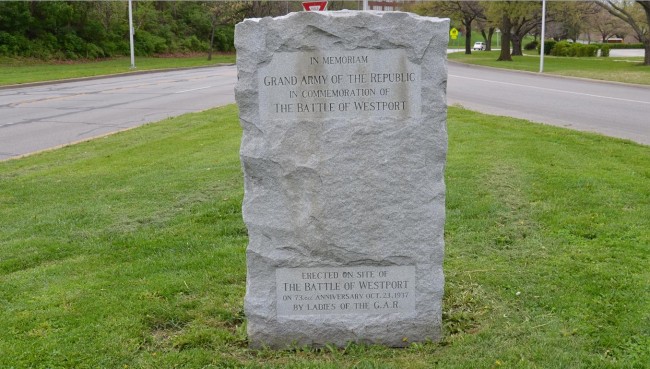Battle Of Westport Grand Army Of The Republic Monument