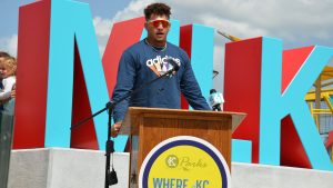 Speech by Patrick Mahomes at Martin Luther King, Jr. Park