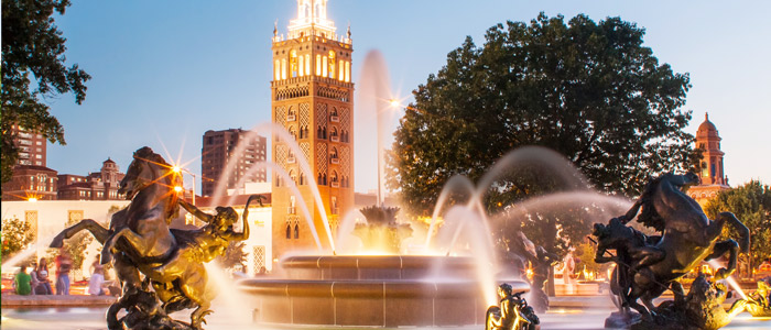 Kansas city fountain
