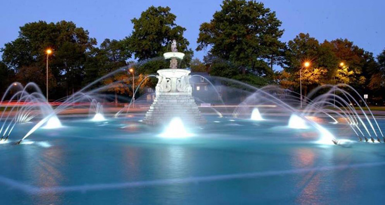 Meyer Circle Sea Horse Fountain Rededicated