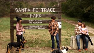 Santa Fe Trace Park Trail-w