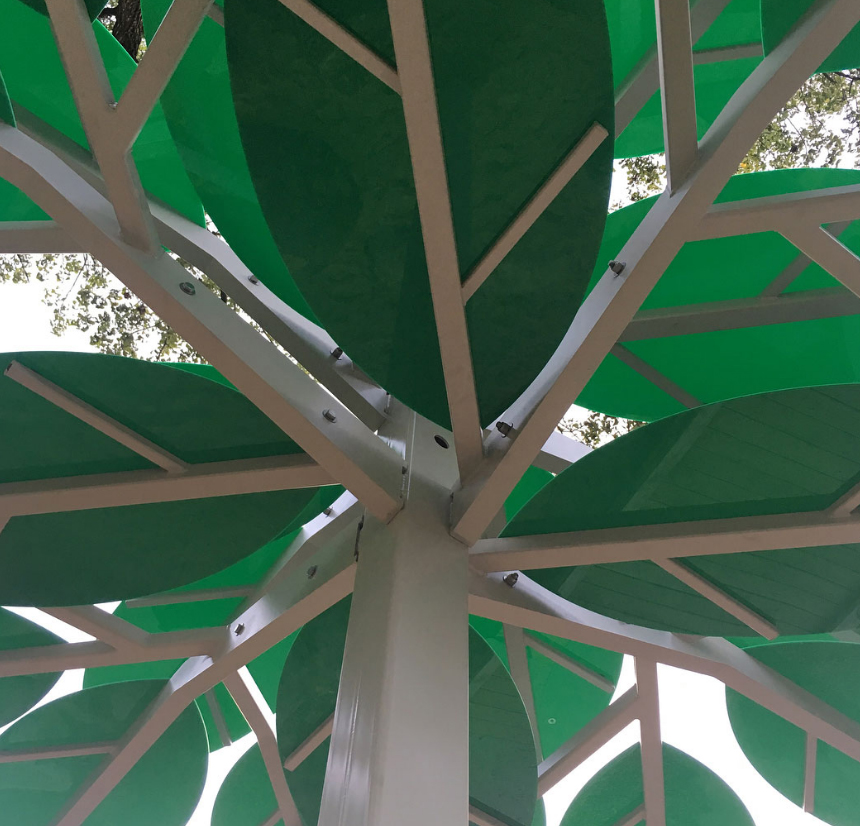 New Shade Structure Installed in Karnes Playground