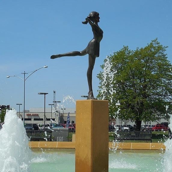In celebration of #WorldTuTuDay, we are featuring the ballerina sculpture from the Children's Fountain in the Northland. And, it helps us #ThinkSpring even though the #GroundhogDay prediction says otherwise! #TwoTwoTuTu #TuTuTwoTwo #CityOfFountains #KCParks