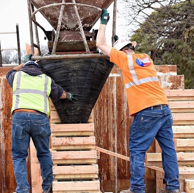 Renovation work continues on the Spirit of Freedom Fountain! Photos courtesy of JE Dunn Construction. #CityOfFountains #KCParks