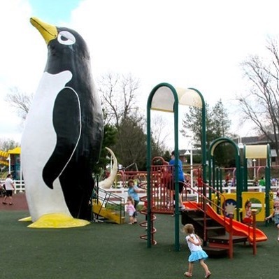 PENGUIN PARK CONSTRUCTION ALERT: Beginning March 12, 2018 the red play area will be fenced off to begin removing the old play equipment. Once the red play area is complete, the blue play area will be fenced off to begin work there. The anticipated completion date for both areas is early June. #KCParks #WhereKCPlays