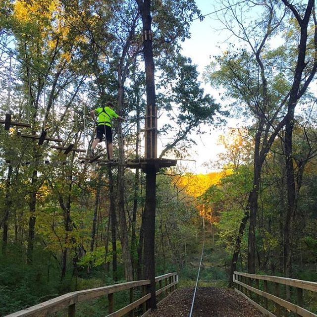 Its almost time! @goapekansascity in Swope Park opens this Friday! #liveadventurously #GoApe #KCParks #WhereKCPlays