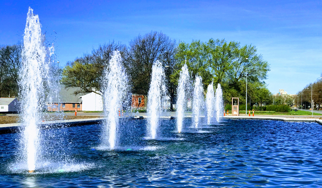Haff Blue Fountain