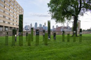 Mirrors in the park