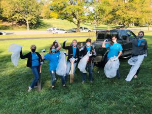 Volunteers Park Cleaning