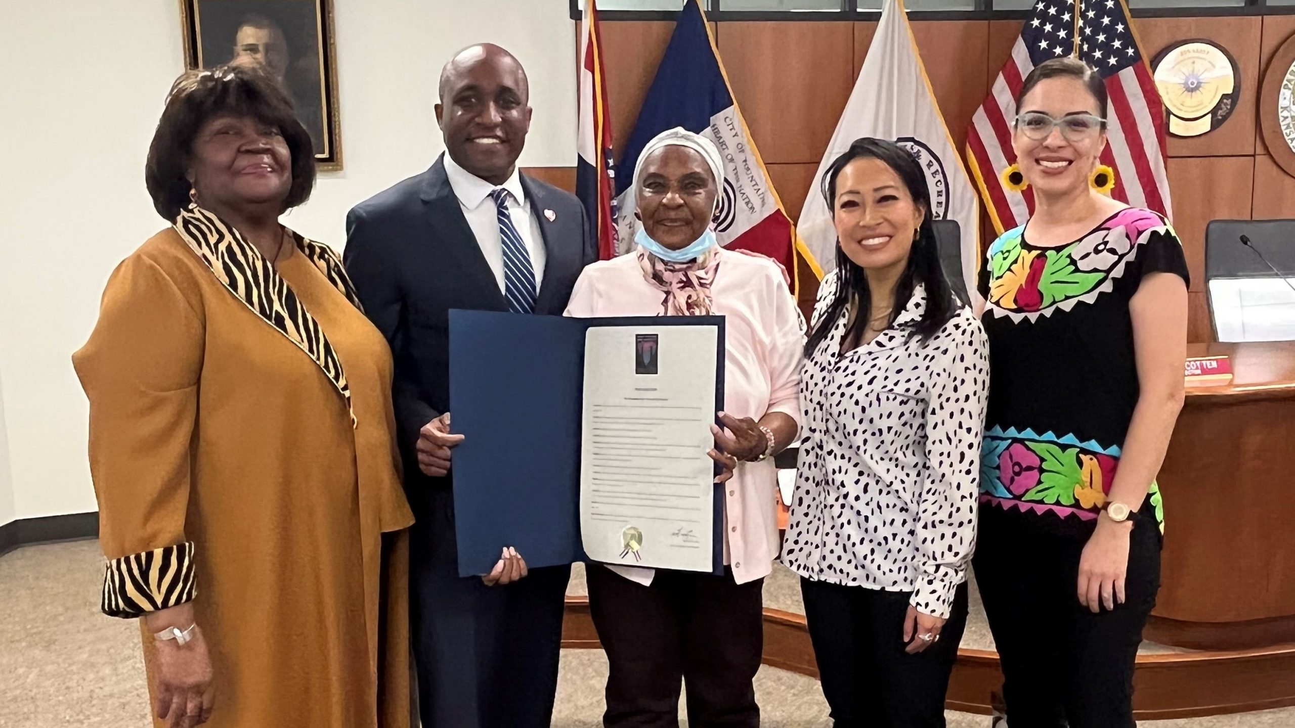 Mayor Proclaims March 27th “Ms. Elise Jackson Day” in Kansas City