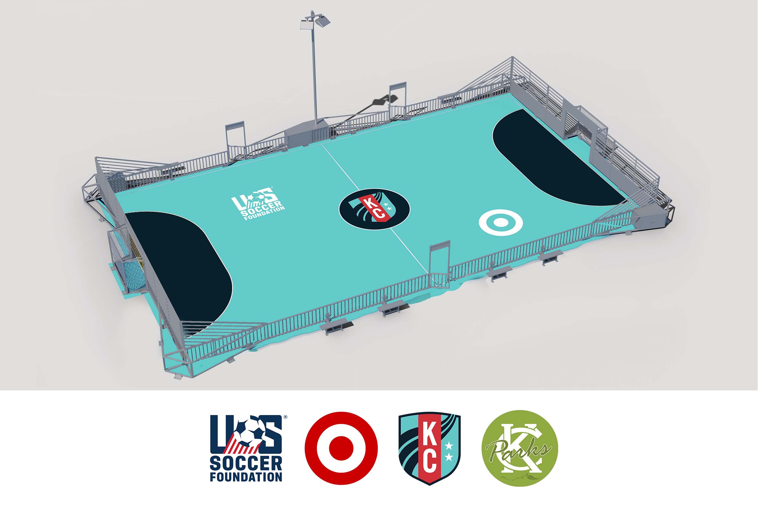 KC Current, Target, KC Parks, and U.S. Soccer Foundation to celebrate Grand Opening  of new Mini-Pitch at Ashland Square Park