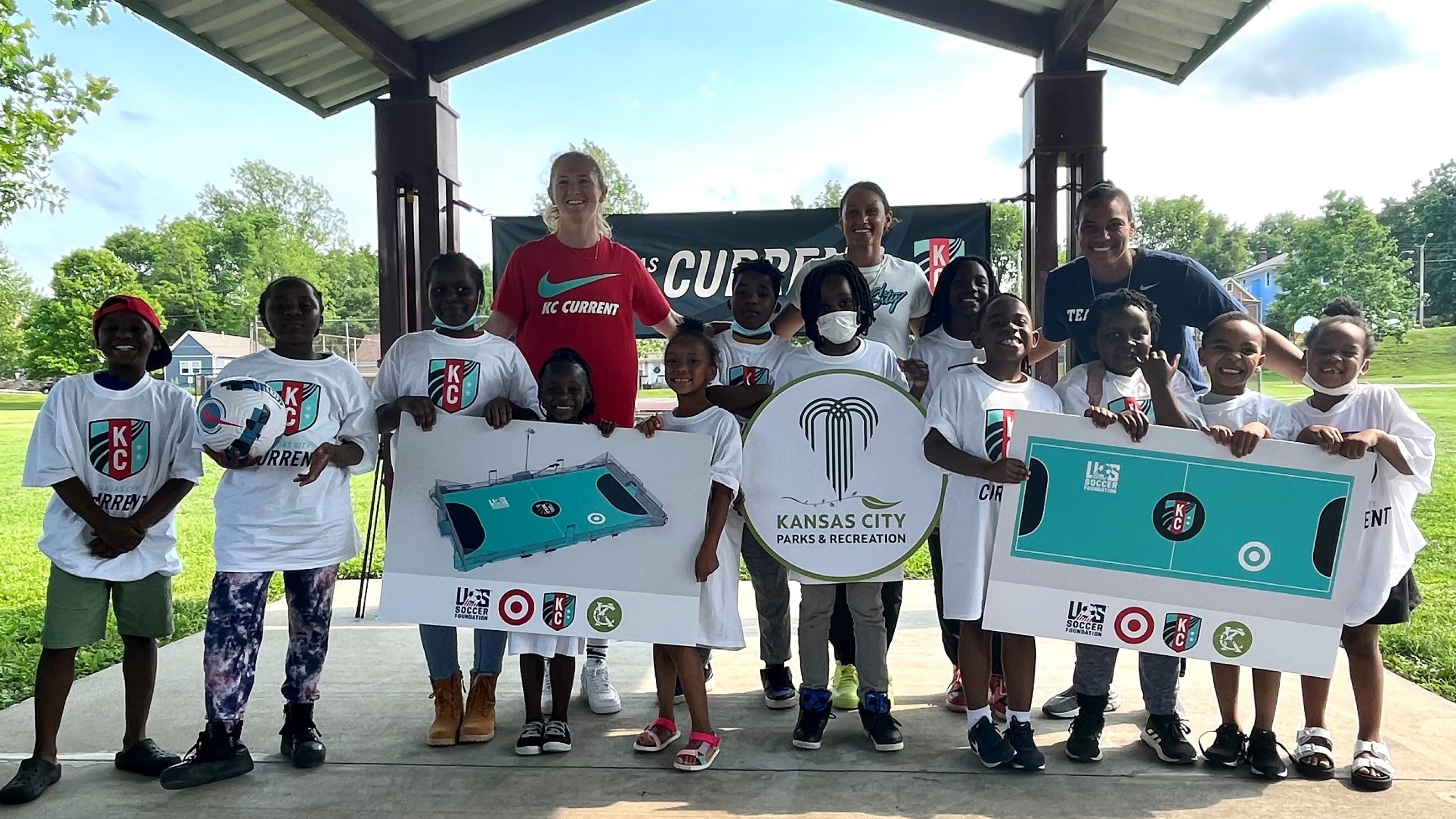 KC Current, Target, KC Parks, and U.S. Soccer Foundation Officially Announce Sit of New Mini-Pitch Coming to Ashland Square Park