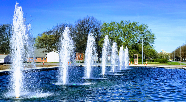 Haff Blue Fountain