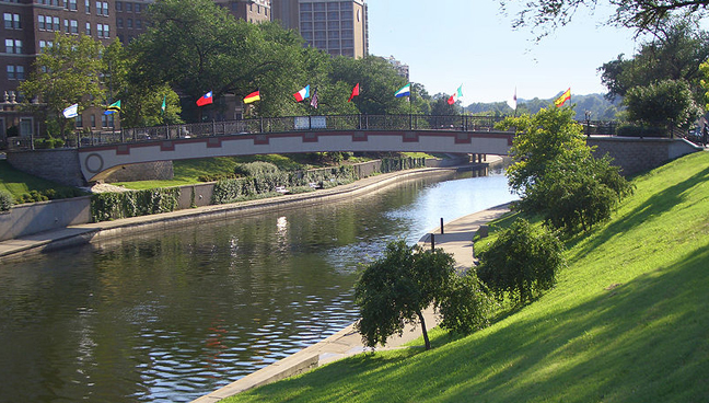 Sister Cities Bridge Flags
